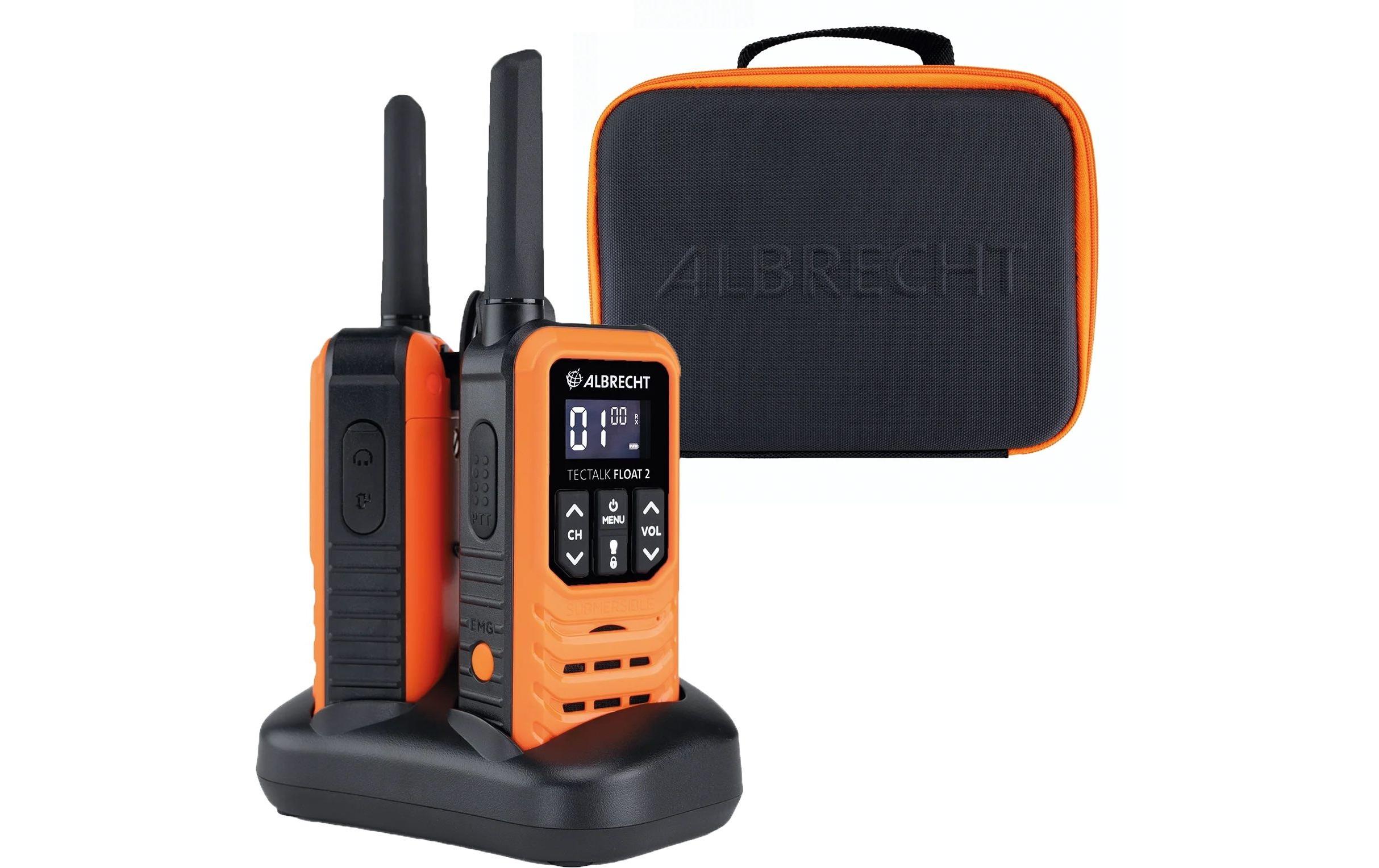 Albrecht Tectalk Float 2 PMR446 2er Kofferset
