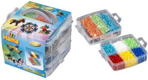 Hama Bügelperlen midi "kleine Aufbewahrungsbox", gefüllt Durchmesser Bügelperle midi: 5,0 mm - 1 Stück (00006701)