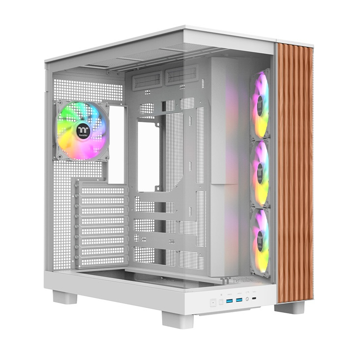 Thermaltake View 380 XL WS ARGB Snow Midi Tower Weiß