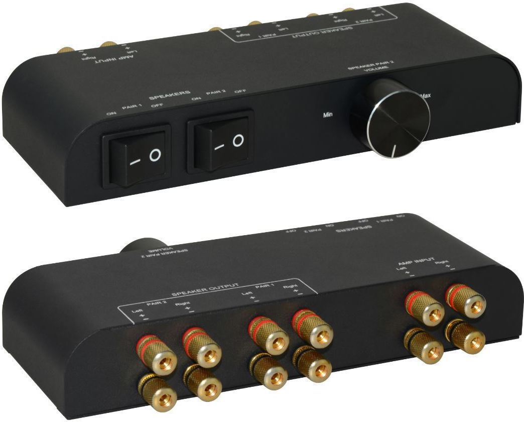 Microconnect MC-GEN-270 Audio-Switch Schwarz (MC-GEN-270)