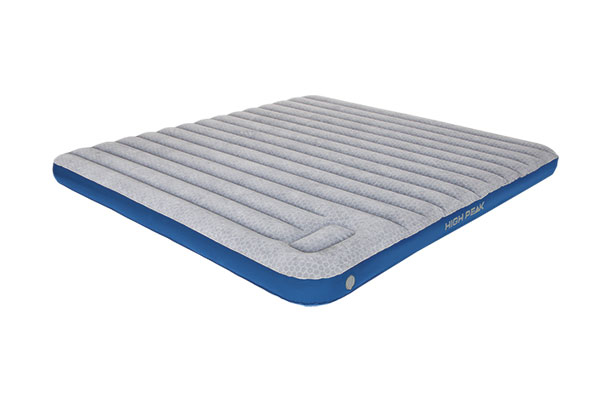 High Peak Cross Beam King Luftmatratze 1850 mm x 2100 mm Blau, Hellgrau