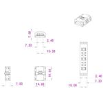 EUROLITE LED Strip Verbinder 4Pin 10mm (50530069)