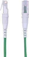 Patchsee ThePATCHCORD RJ45 Patchkabel Cat. 6A, U/UTP, extra dünn, grün, 2,4 m (TPC-SG-U/8)