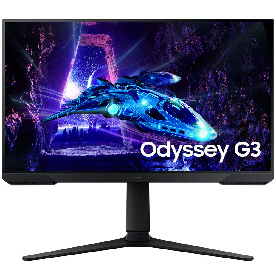 Samsung Odyssey G3 G30D, 24 Zoll Gaming Monitor, 180Hz, VA, FreeSync [Energieklasse E] (LS24DG304EUXEN)