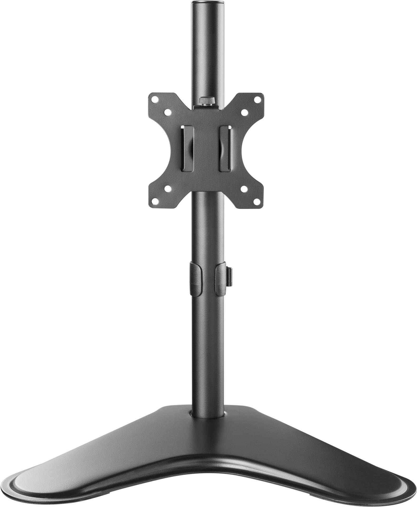 equip Schreibtischständer für LCD-Monitor 13"-32", 8 kg, Aluminium, Schwarz