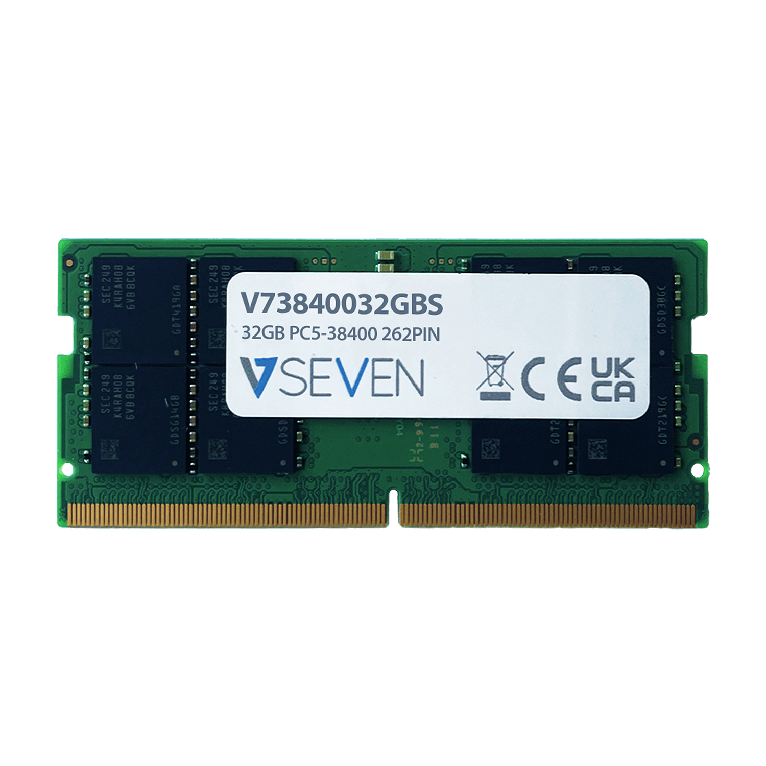 V73840032GBS Speichermodul 32 GB 1 x 32 GB DDR5 4800 MHz (V73840032GBS)