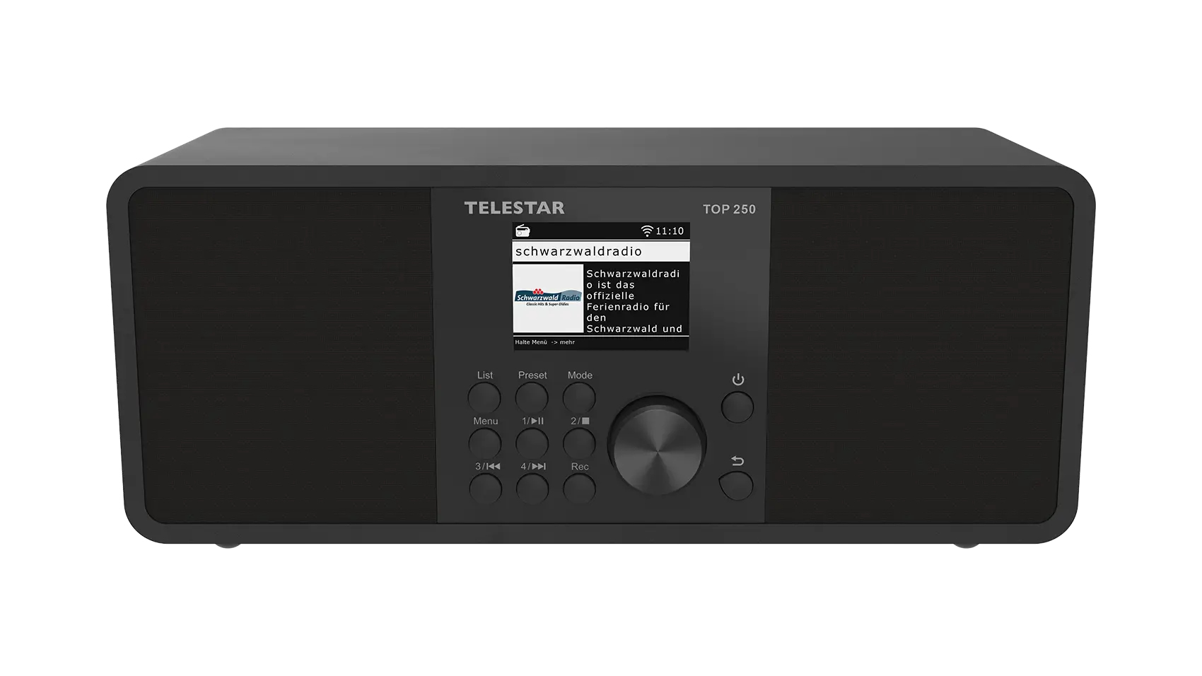 Telestar TOP 250 DAB+ Internetradio Schwarz