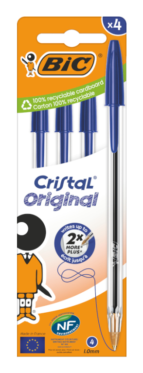 BIC Cristal Original Kugelschreiber 0,32 mm Blau