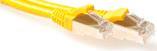 ACT Yellow 30 meter SFTP CAT6A patch cable snagless with RJ45 connectors CAT6A S/FTP SNAGLESS YL 30.00M (FB6830)