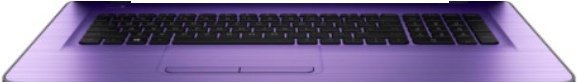 HP 900153-DH1 Notebook-Ersatzteil Gehäuse-Unterteil+Tastatur (900153-DH1)