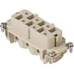 ILME Buchseneinsatz Gr.77.27 CPF 06 6P+PE Silber Schraub. 35A 400/690V 1 (CPF06)