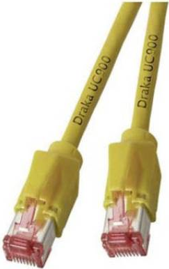 EFB-Elektronik RJ45 Patchkabel Cat.6A S/FTP LSZH Draka UC900 TM21 gelb 15m Hersteller: EFB Elektronik (K8055.15)