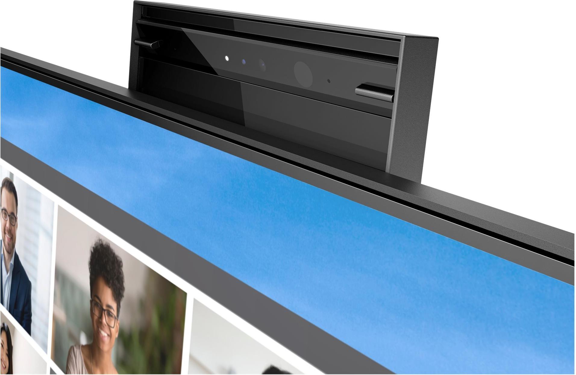 HP E27m G4 Conferencing Monitor 27" QHD IPS USB-C Schwarz, Silber