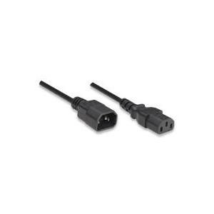 Manhattan - Stromkabel - IEC 60320 C14 bis IEC 60320 C13 - 1,8m - geformt (30...