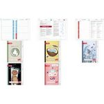 ROTH Hausaufgabenheft Teens für clevere Faule "Calm... Butterfly", Format: DIN A4, 148 x 210 mm, 1 Woche / 2 Seiten - 1 Stück (89514)