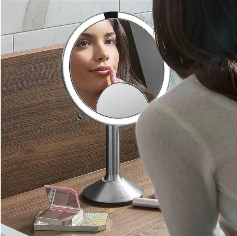 simplehuman Sensorspiegel Trio ST3024 Brushed