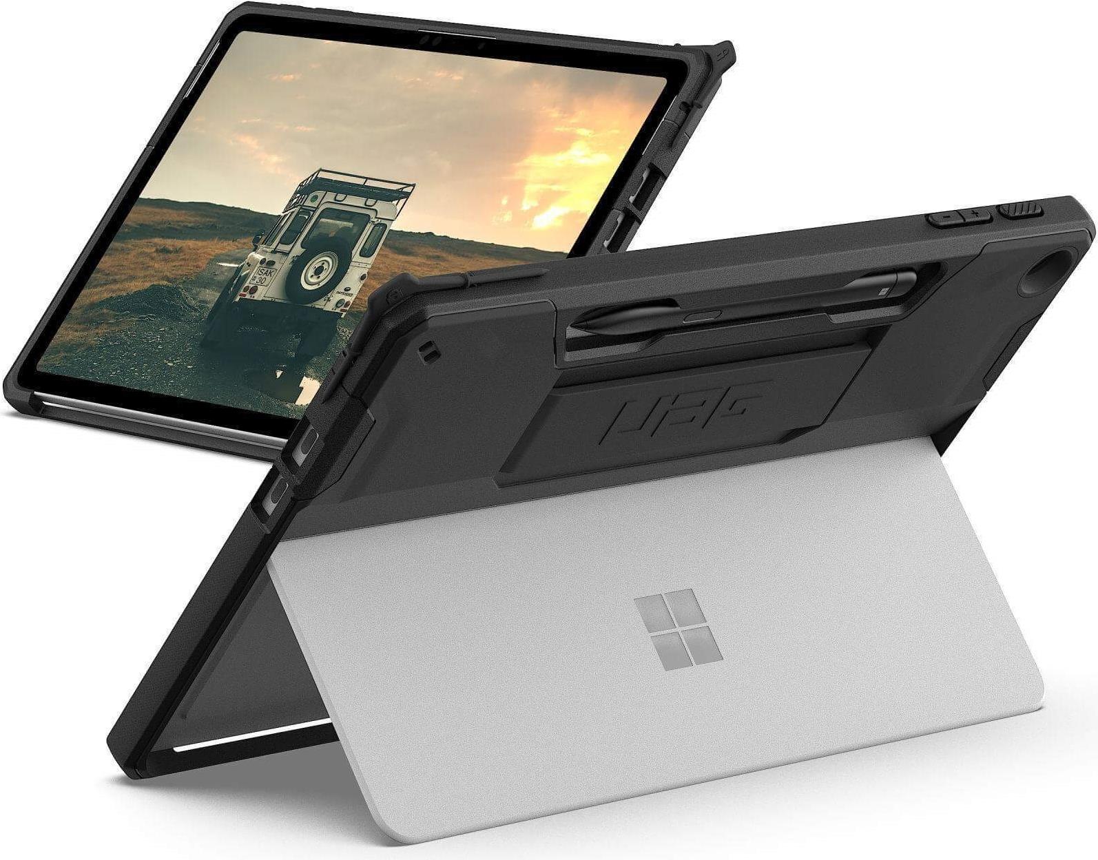 UAG Urban Armor Gear Scout Handstrap Case | Microsoft Surface Pro 12 Zoll (1. Edition) | schwarz | 324022114040 (324022114040)