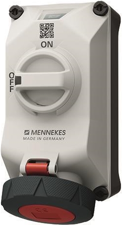 Mennekes Wandsteckdose DUOi R 5714403G32A4P3h IP69 (5714403G)
