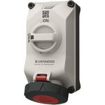 Mennekes Wandsteckdose DUOi R 5714403G32A4P3h IP69 (5714403G)