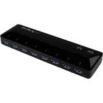 StarTech.com 10 Port USB 3.0 Hub mit Lade- und Sync Port (ST103008U2C)