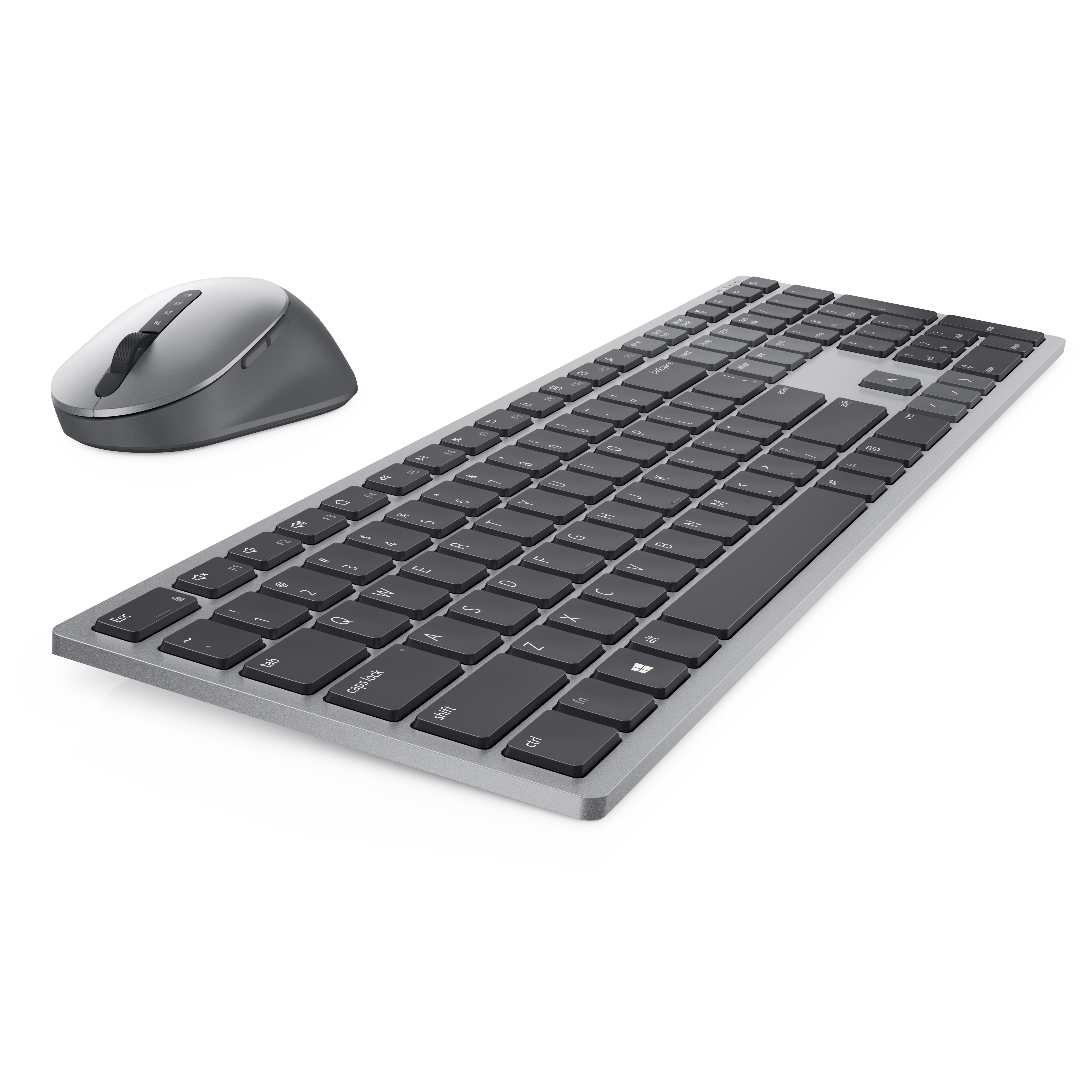 Dell KM7321W Tastatur-Maus-Set kabellos QWERTZ Titan Gray