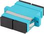 Lanberg Fiber Optic Adapter MM SC/UPC DUPLEX OM3 (FA-SCUP-MD31-0001-TQ)