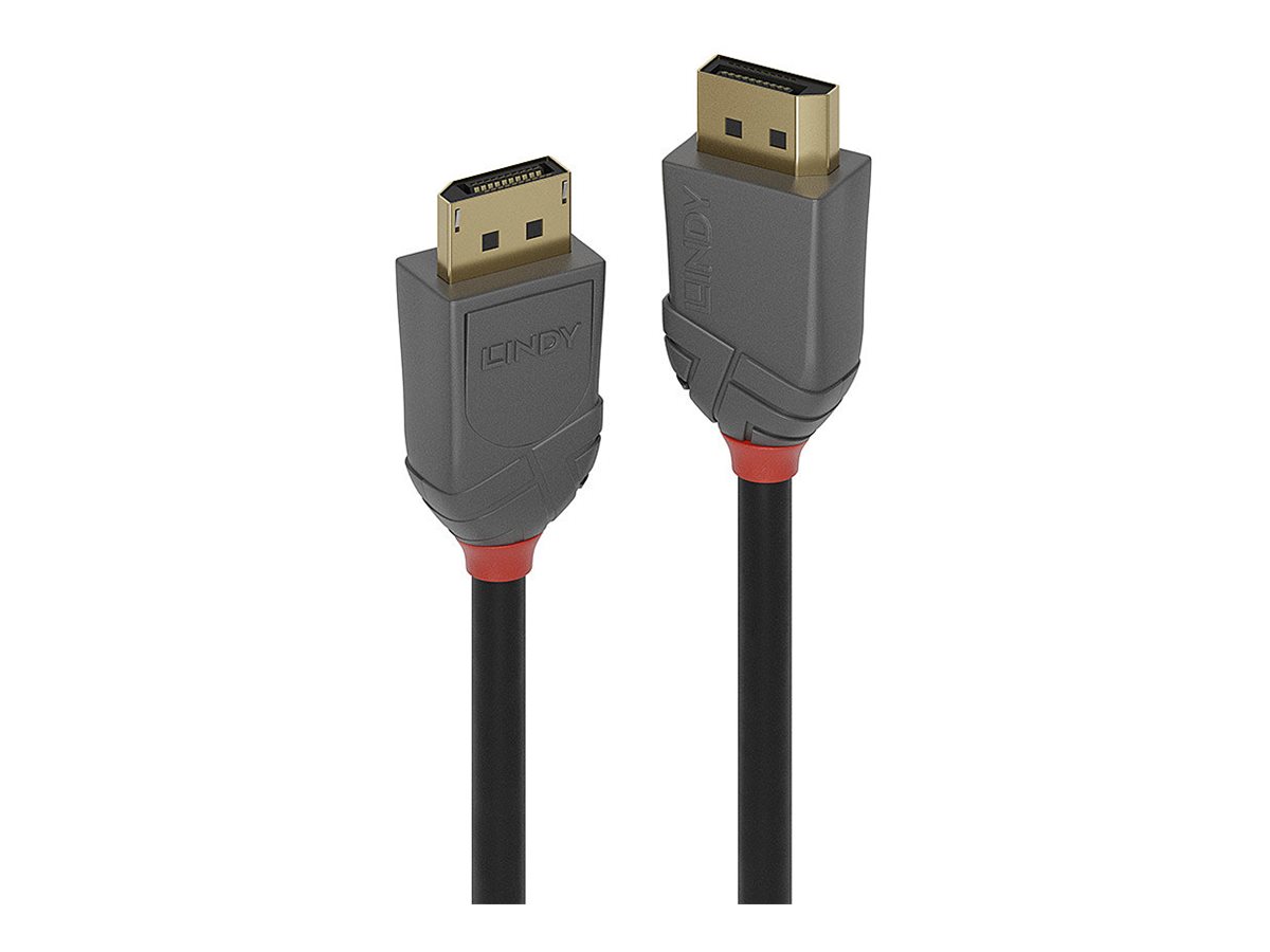 Lindy Anthra Line 36482 DisplayPort 1.4 Kabel 2 m Schwarz