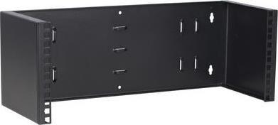 DSIT 4 HE, 19” Montagerahmen für Wandbefestigungen ohne Schaniere - 180mm Tief (DS-WMB4-S) (geöffnet)