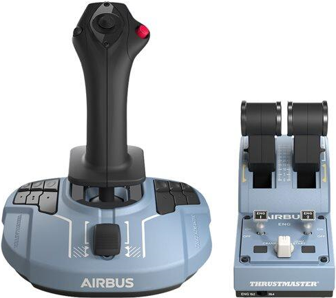 Thrustmaster Airbus Edition Schwarz - Blau USB Joystick Analog / Digital PC (2960842)