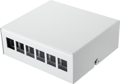 Renkforce 6 Port Netzwerk-Patchbox CAT 6a (RF-4532672)