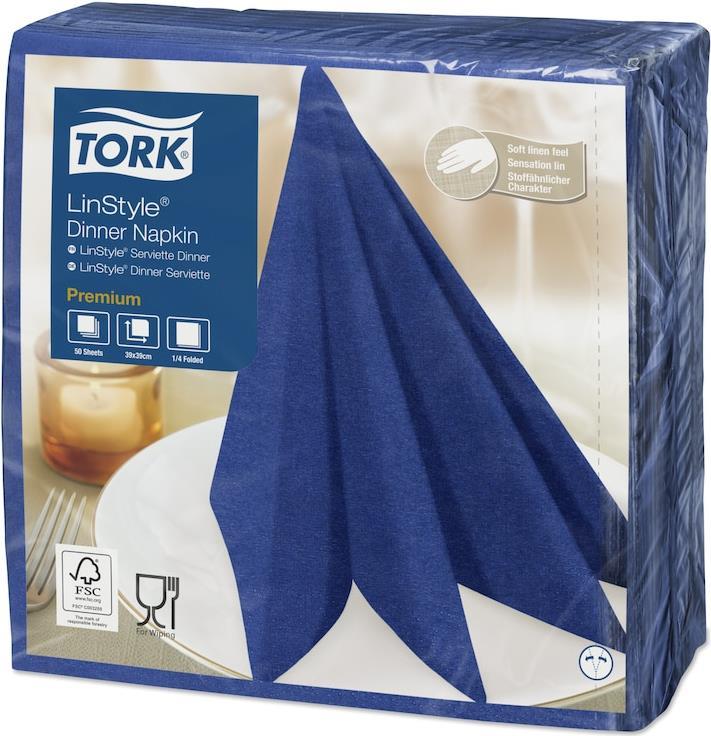 Tork 478856 Papierserviette Blau 50 Stück(e) (478856)