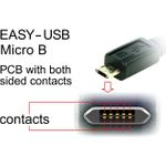 DeLOCK USB-Kabel USB (M) bis Micro-USB Type B (M) (83851)