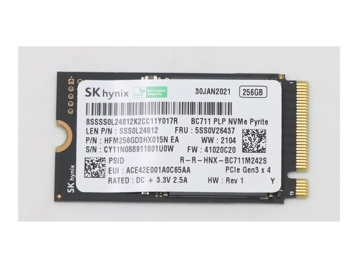 Lenovo SSD 256 GB M.2 2242 PCIe 3.0 x4 NVMe