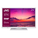 JVC LT-24VH5455W 24 Zoll Fernseher Smart TV Powered by TiVo - HD-Ready, HDR, Triple-Tuner [Energieklasse E] (LT-24VH5455W)