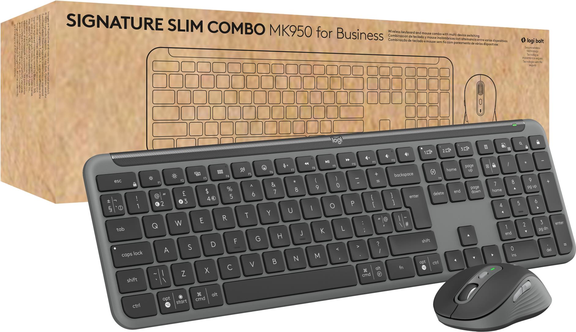 Logitech Signature Slim Combo MK950 for Business (920-012505)