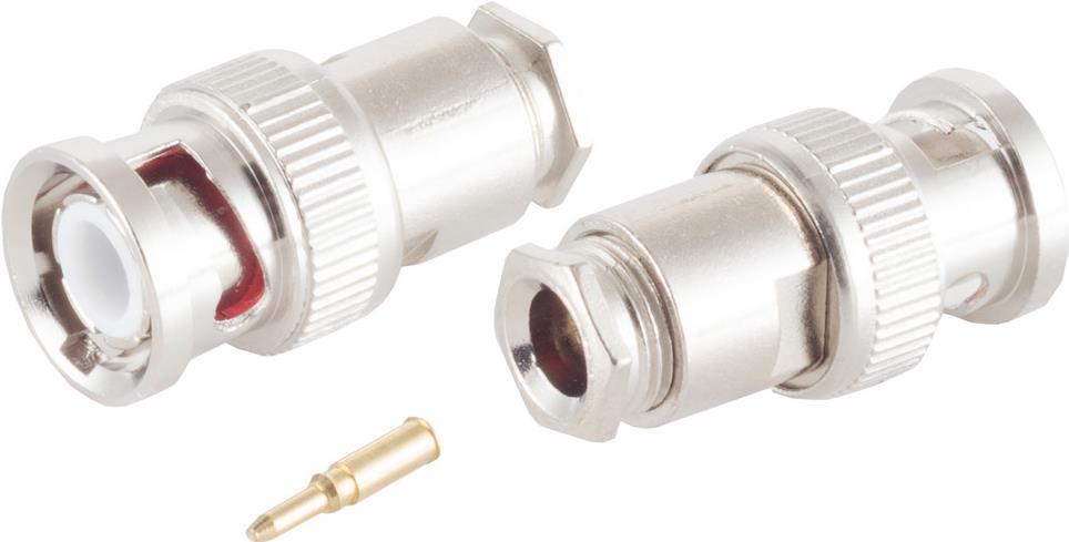 S/CONN maximum connectivity Video Stecker-BNC - Stecker, RG 58 U, clamp (98800-2)