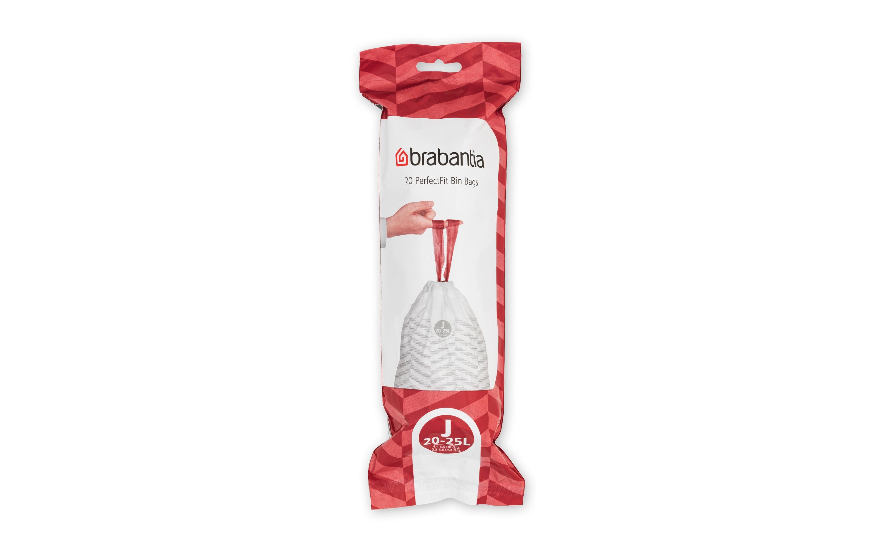 Brabantia PerfectFit 115585 Mülleimerbeutel 23 l Weiß