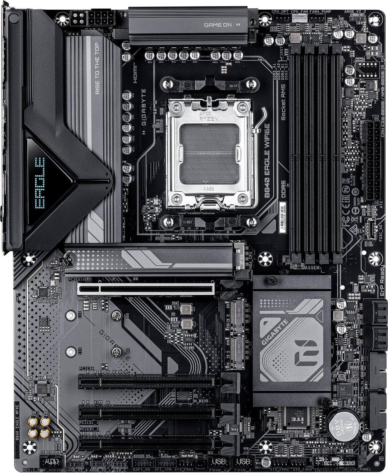 Gigabyte MB GBT AMD AM5 B840 EAGLE WF6E (B840 EAGLE WF6E)