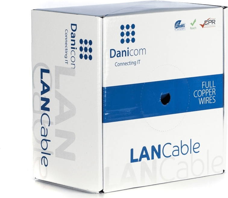 DSIT DANICOM CAT6A U/UTP 100m Starrleiter - LSZH (Dca) (DC-UTP6A-100S-DCA)