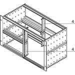 SCHROFF 64560010 19 Zoll Montagematerial - Rack-Zubehör (64560010)