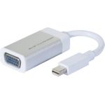 Mini Displayport 1.2 zu VGA Konverter Zum Anschluss eines Monitors oder Beamers mit VGA-Anschluss an ein Notebook mit Mini Displayport 1.2 (127383)