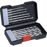 kwb 108840 Hartmetall Stein-Spiralbohrer-Set 12teilig 4.0 mm, 5.0 mm, 6.0 mm, 8.0 mm, 10.0 mm, 3 mm, 9 mm 1 Set (108840)