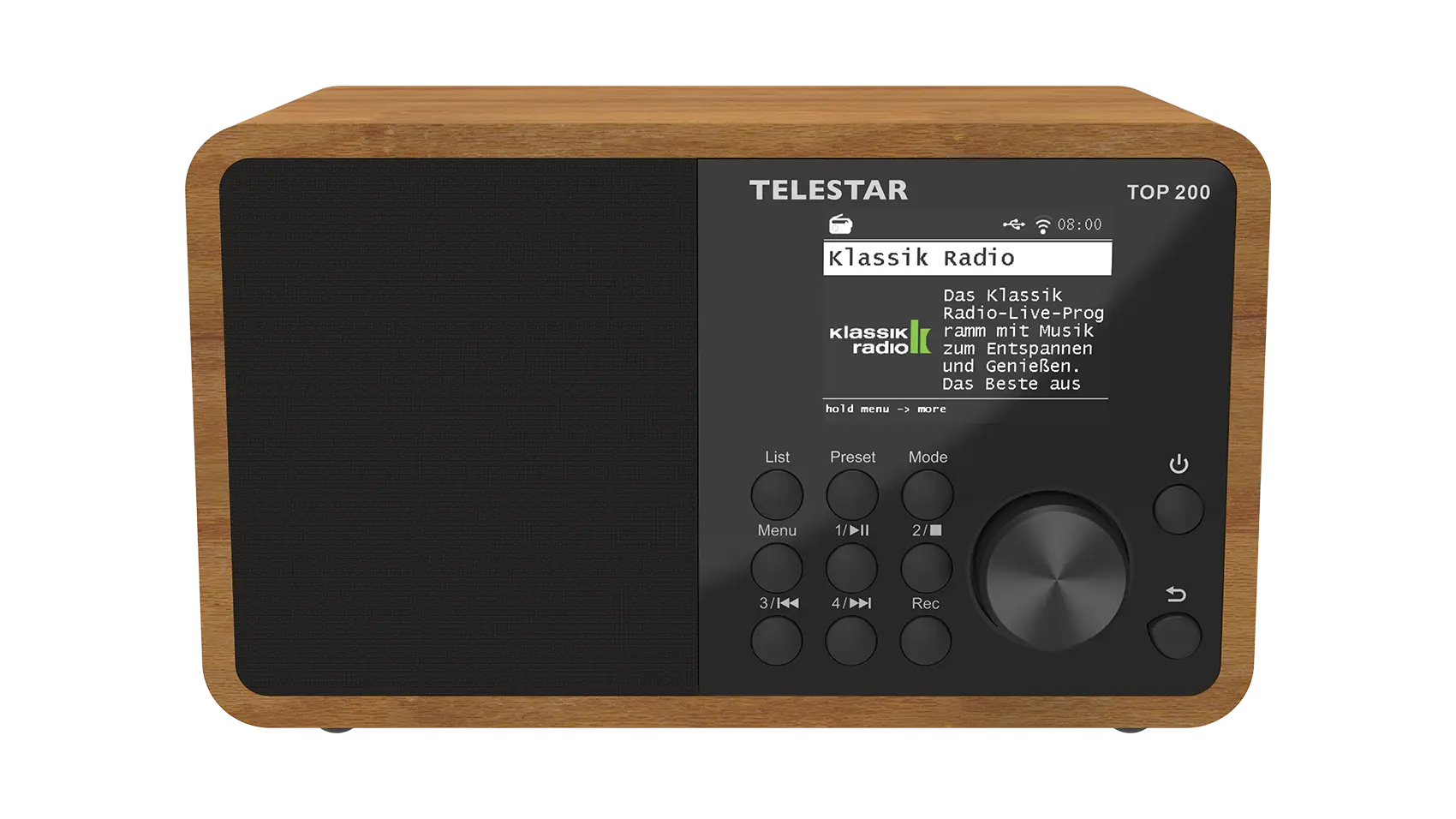Telestar TOP 200 Holz Multifunktionsradio DAB+ FM