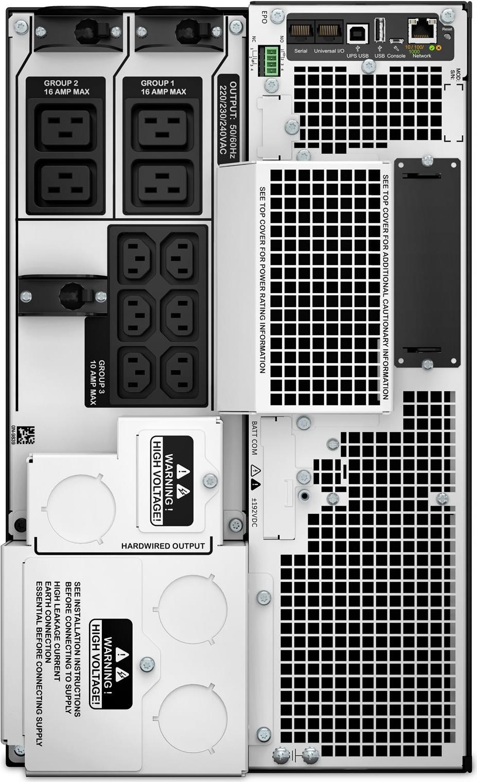 APC Smart-UPS SRT 8000VA 8000 W Online USV Schwarz