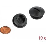 Delock Verschlussstopfen M20 x 1,5 schwarz 10 Stück (60231)