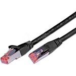 Wirewin KAT6 Patchkabel, S/FTP, LSOH, Lifetime Warranty, schwarz RJ45 Patchkabel (PKW-PIMF-KAT6 1.0 SW)