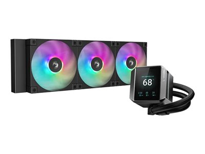 DeepCool MYSTIQUE 360 ARGB Prozessor-Flüssigkeitskühler 360 mm Schwarz