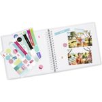 Hama Kreativ-Set, Spiralalbum selbst gestalten m. Zubehör, Foto-Geschenkidee DIY (00007293)