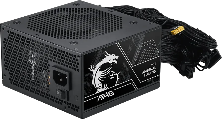 MSI MAG A650BN PCIE5 II 650W ATX Netzteil 80 PLUS Bronze PCIe 5.1 Ready