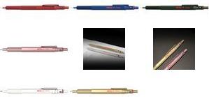 rotring Feinminenstift 600 Metallic, 0,5 mm, perlweiß hochwertiges Ganzmetall-Gehäuse, klassisches Sechskant - 1 Stück (2158795)